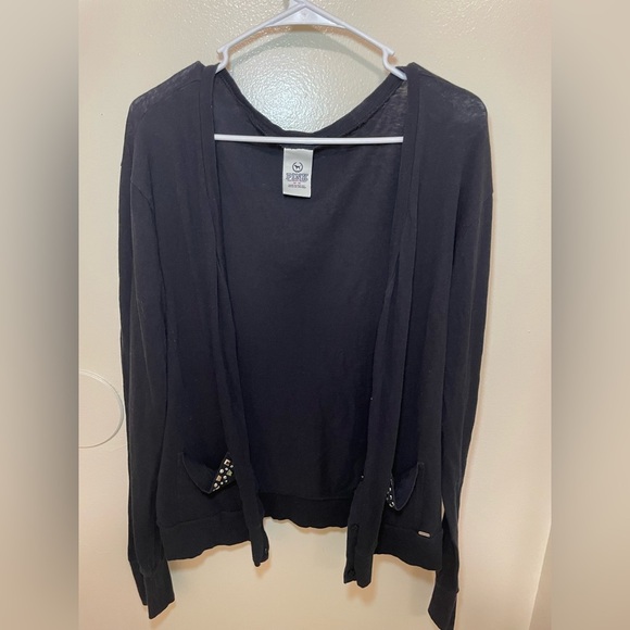 ✨2 For $6 Y2K PINK Studded Sweater Size M #C1 - Picture 2 of 10